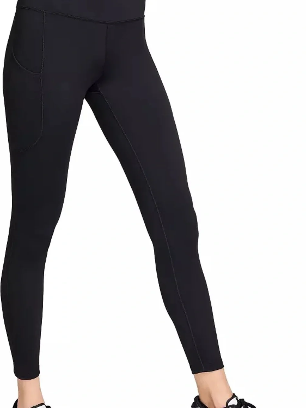 Nike Black Women's High-Waist Leggings with Side Pockets